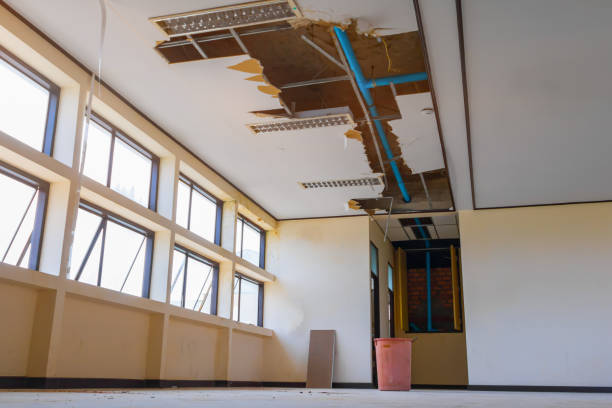Water damage restoration process in VT
